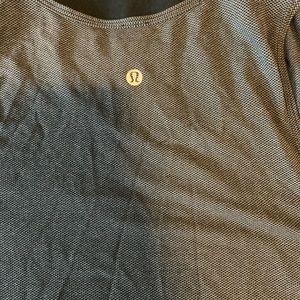 Gray Lululemon crop top tank